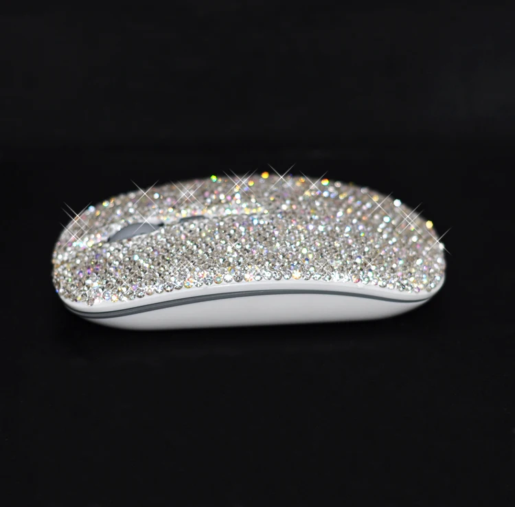 

Bluetooth mouse with full crystal Mouse wireless Gaming mouse Valentine's Day gifts Birthday present Desk decoration