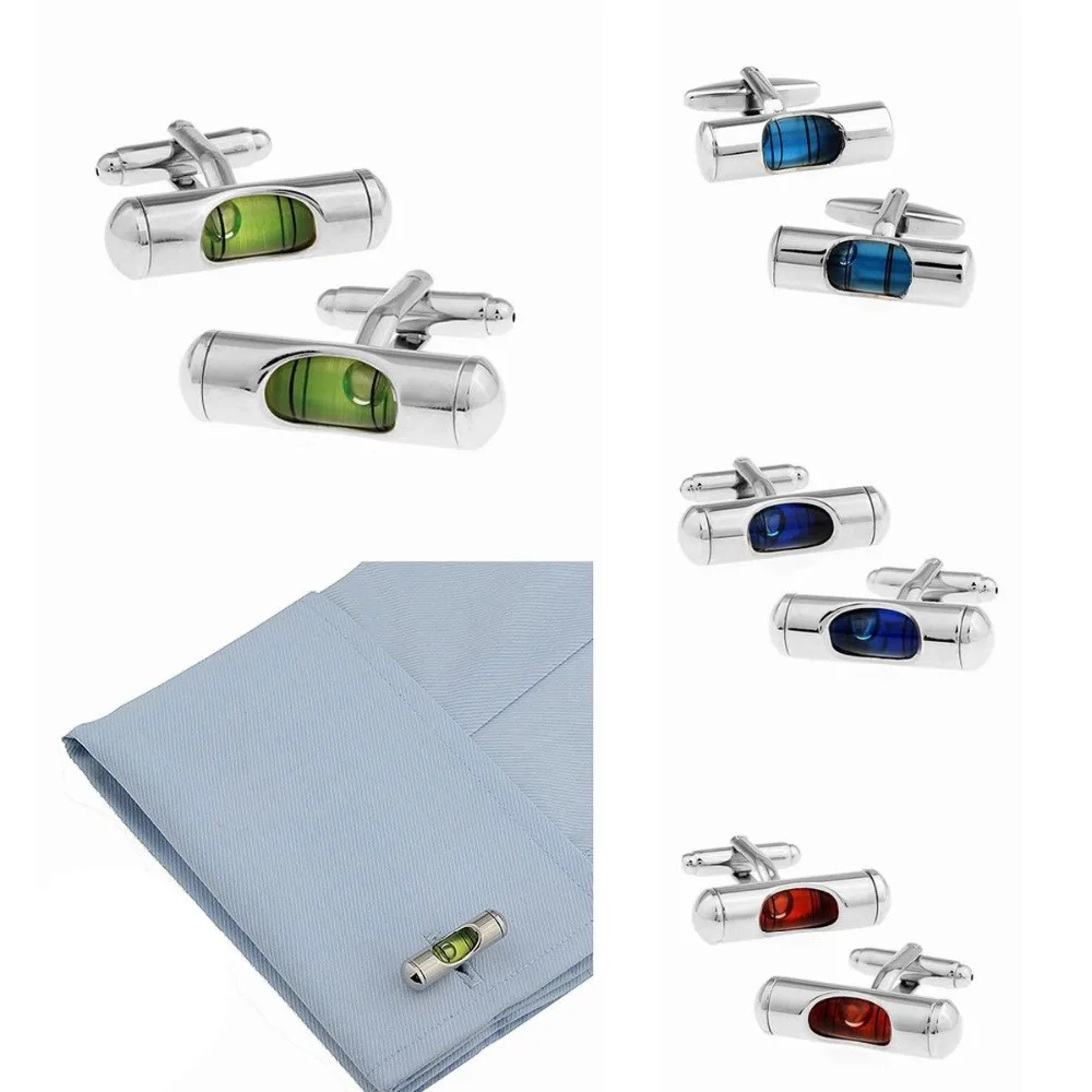 Mens Wedding Cufflinks Novelty Fancy Gradienter & Clean Clothcufflinks