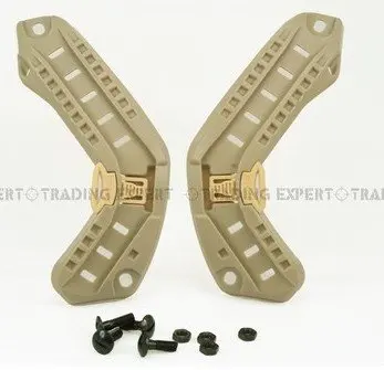 

Helmet Side Rail for ACH, MICH, PASGT Helmet TAN GREY