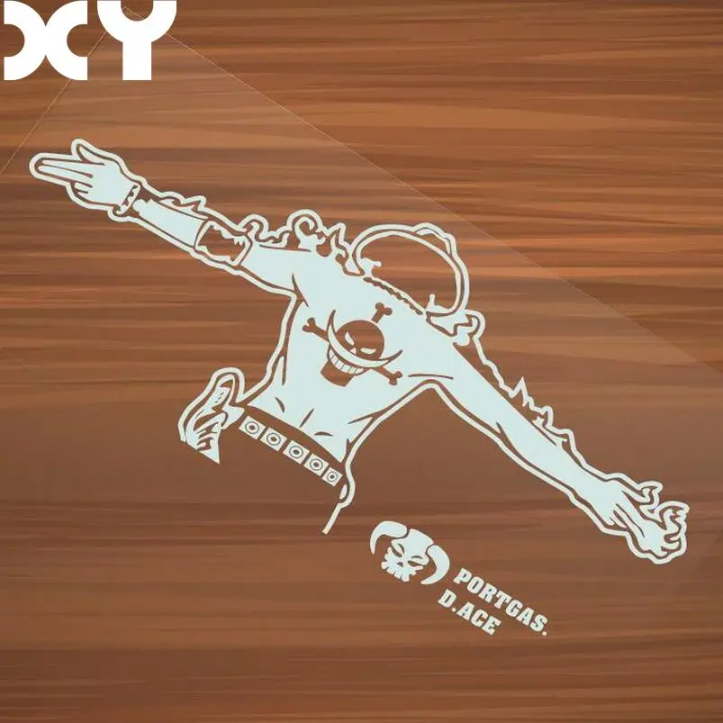 New Reflective One Piece Asce Japanese Cartoon Reflective Tape Waterproof Car Stickers And Decals Car Sticker Car Stickers And Decalsstickers And Decals Aliexpress