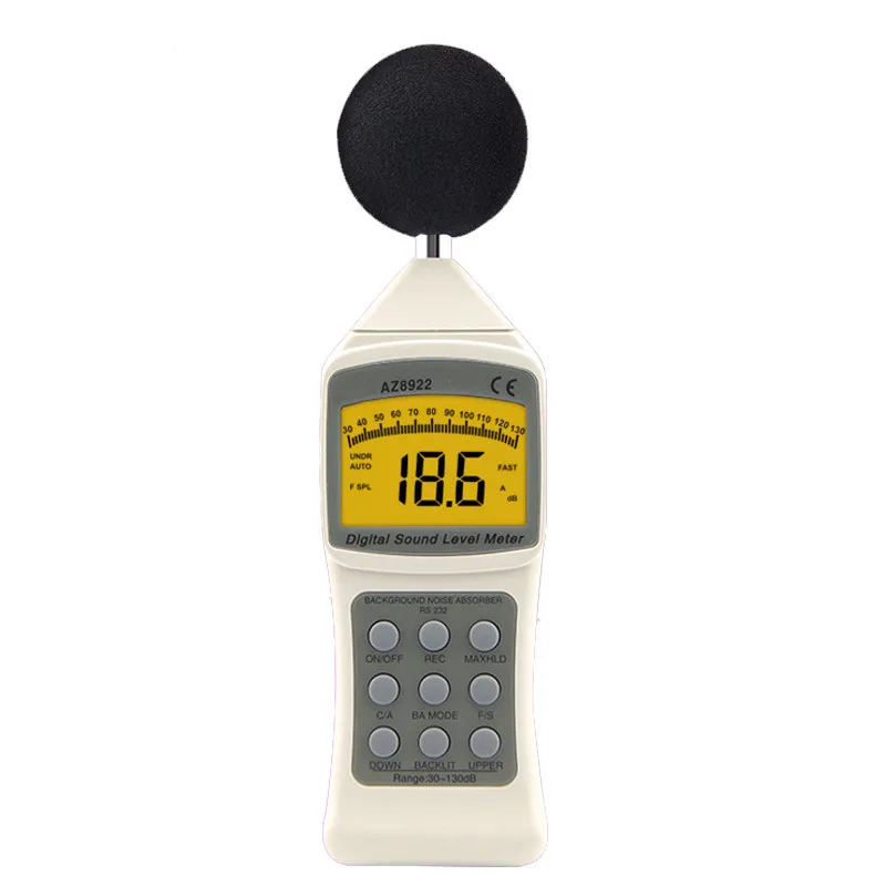 Original Digital Sound Level Meter 30 130dB Noise Meter Handheld High Accuracy Noise Decibel