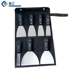 7 шт. шпатлевка нож "-5" скребок с 600D сумка для инструментов для пола окна стены протирать скребок набор инструментов