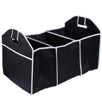 

New Arrive Car Truck Van SUV Storage Basket Trunk Organizer Boot Stuff Food Automobile Stowing Tidying Folding Bag
