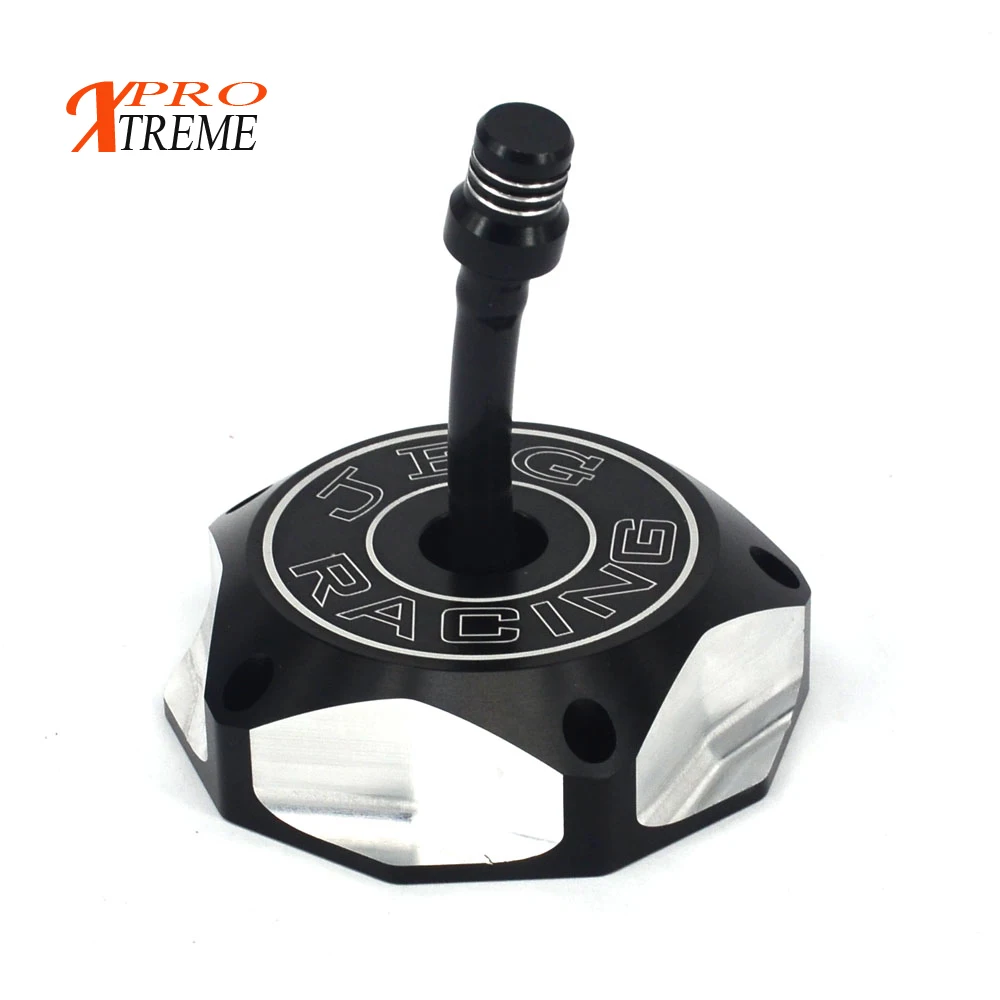 CNC Aluminum Gas Fuel Petrol Tank Cap Cover For KAWASAKI KFX450R KLX450R KX250 KX250F KX450F KX85 KX100 KLX110L KX KLX KFX KXF motorcycle fuel tank cover cap