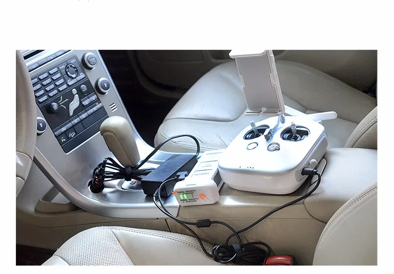 DJI Phantom 4 Intelligent Car Charger For DJI Phantom 4 Multi Battery Remote Control