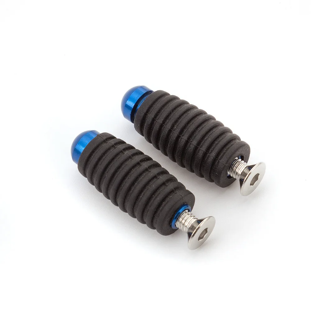 1 пара Универсальный ЧПУ резиновая алюминий мотоцикла Rearset подножки подножек