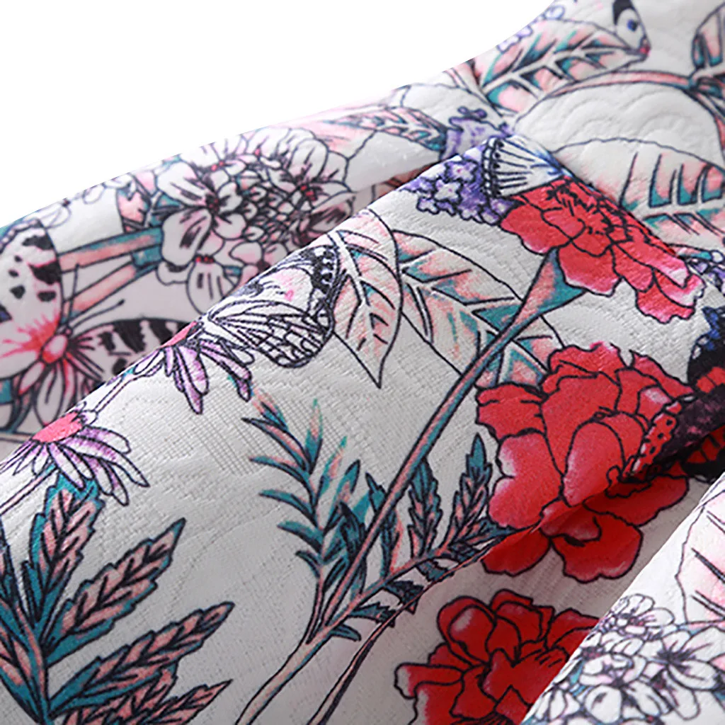 2019 Hot Sale Women s Elegant leggings Dress Butterfly Print Casual Sleeveless A-Line Dress high quality W408