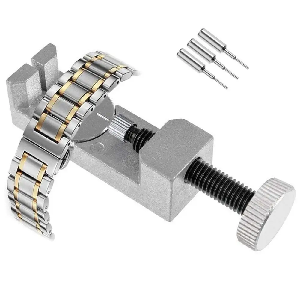 

Sanwood Adjustable Watch Strap Link Pin Remover DIY Band Adjuster Repairing Tool Kit