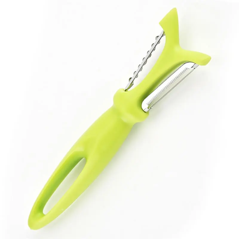 Double sided Julienne Peeler Stainless Steel Paring Knife Potato Melon