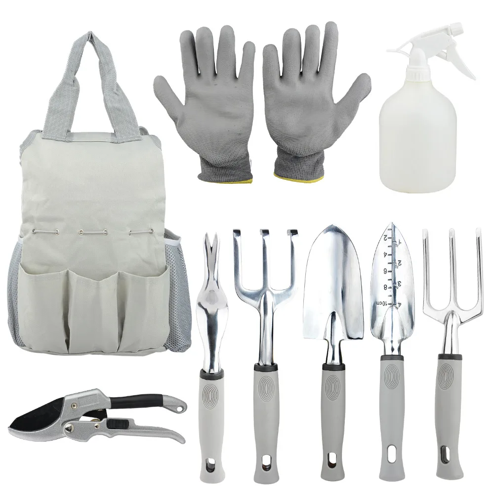 

9 Pcs Pruning Secateurs Gardening Tools with Storage Tote Bag Stainless Steel Pruning Shears Gardening Gloves Pruning tool