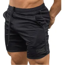 Летние модные мужские дышащие шорты Фитнес Мода Досуг тренажерные залы для бега мужские Ультра-тонкие сетчатые быстросохнущие шорты Горячая Распродажа