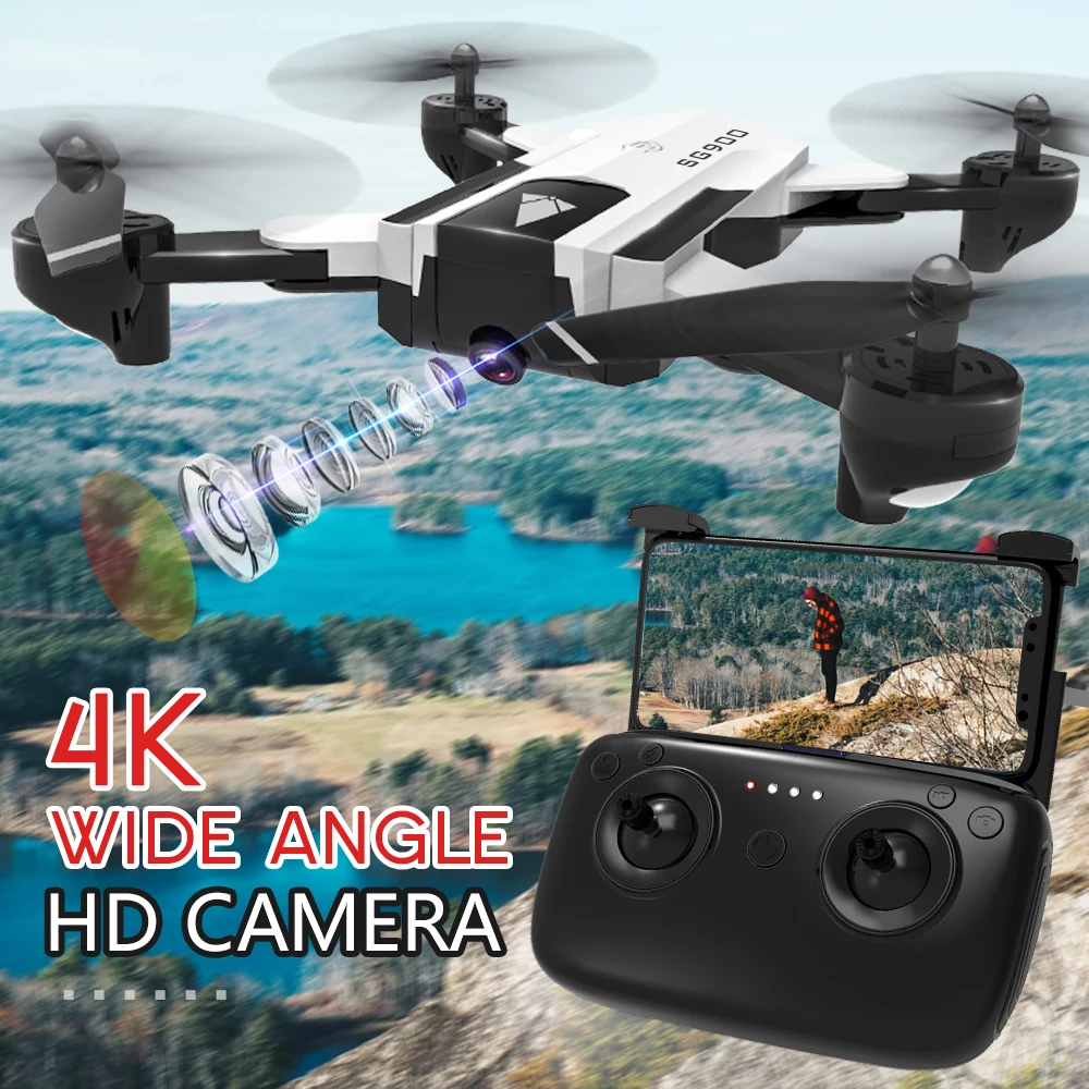 

SG900 4K drone camera dual HD 2.4G remote control drone RC four-axis aircraft app folding Portable video photo real-time camera