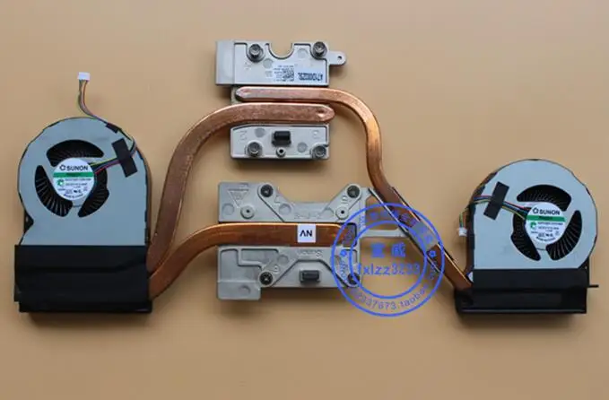 

brand new CPU cooling left and right fan with heatsink for DELL Precision 7510 7520 M7510 M7520