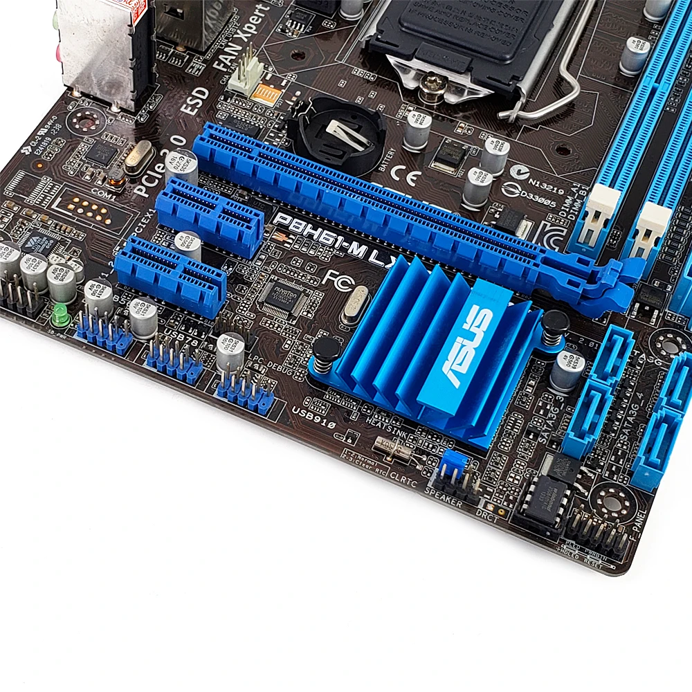 Asus P8H61-M LX3 PLUS R2.0 настольная материнская плата H61 розетка LGA 1155 для Core i3 i5 i7 DDR3 16G SATA2 uATX оригинальная б/у материнская плата