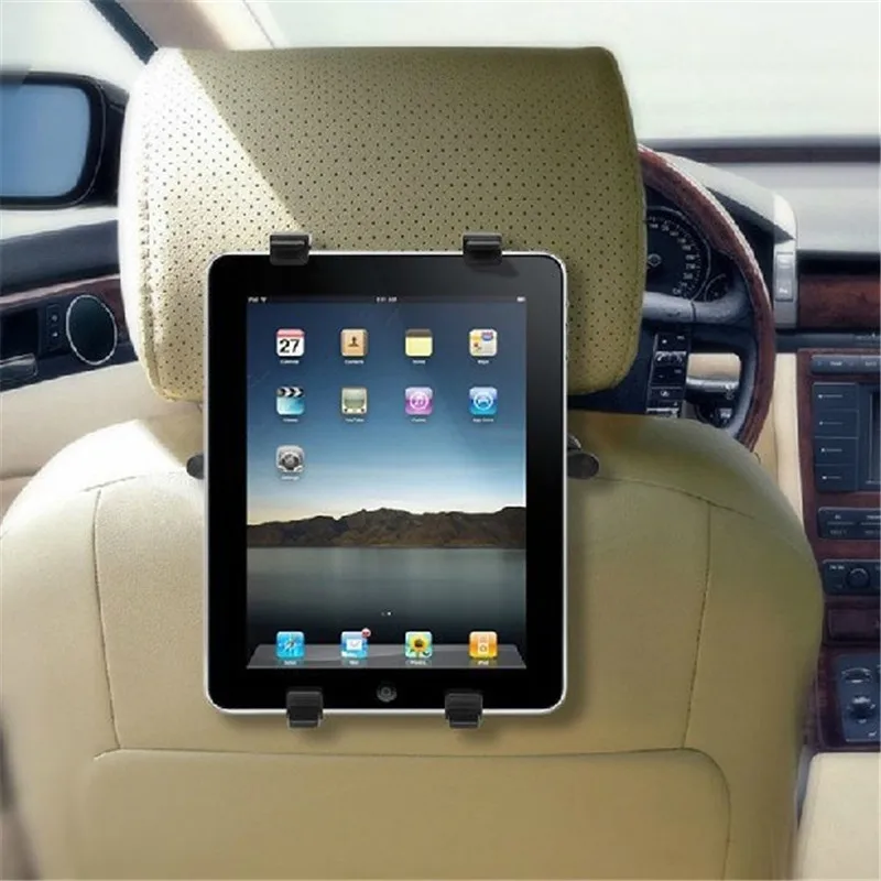 Car Headrest Mount Holder for Phone Tablet PC E book ultra thin LCD For iPad Mini 1/2/3/4 GPS