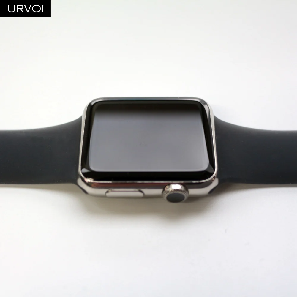 URVOI силиконовый ремешок для apple watch 4 3 2 1 ремешок для iwatch 40 мм 44 мм мягкий карамельный Желейный спортивный ремешок красочная Замена