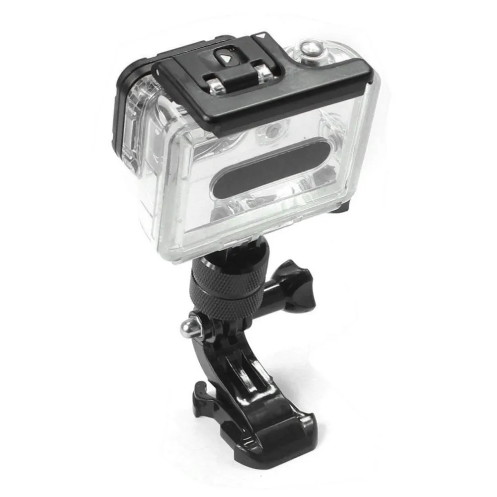 Aluminum Alloy 360 Degree Rotation Base Tripod Mount Holder for Gopro 1 2 3+ 4 Camera Universal Swivel Pivot Arm Fixed Adapter