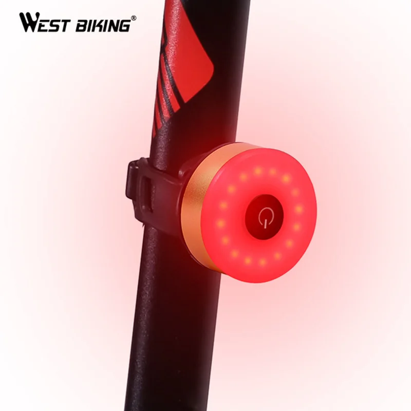 Sale WEST BIKING Bike Taillight 20Lumen 220mAh USB Rechargeable Waterproof LED Cycling Rear Light Night Warning Bicycle Tail-lantern 0 Sale WEST BIKING Bike Taillight 20Lumen 220mAh USB Rechargeable Waterproof LED Cycling Rear Light Night Warning Bicycle Tail-lantern 0