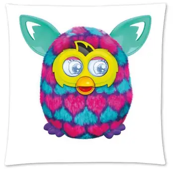 

New Arrival Popular Cartoon Furby Custom Zippered Square Single Pillowcase Cover (Twin sides) For Home 18x18,16x16inchesU9-29