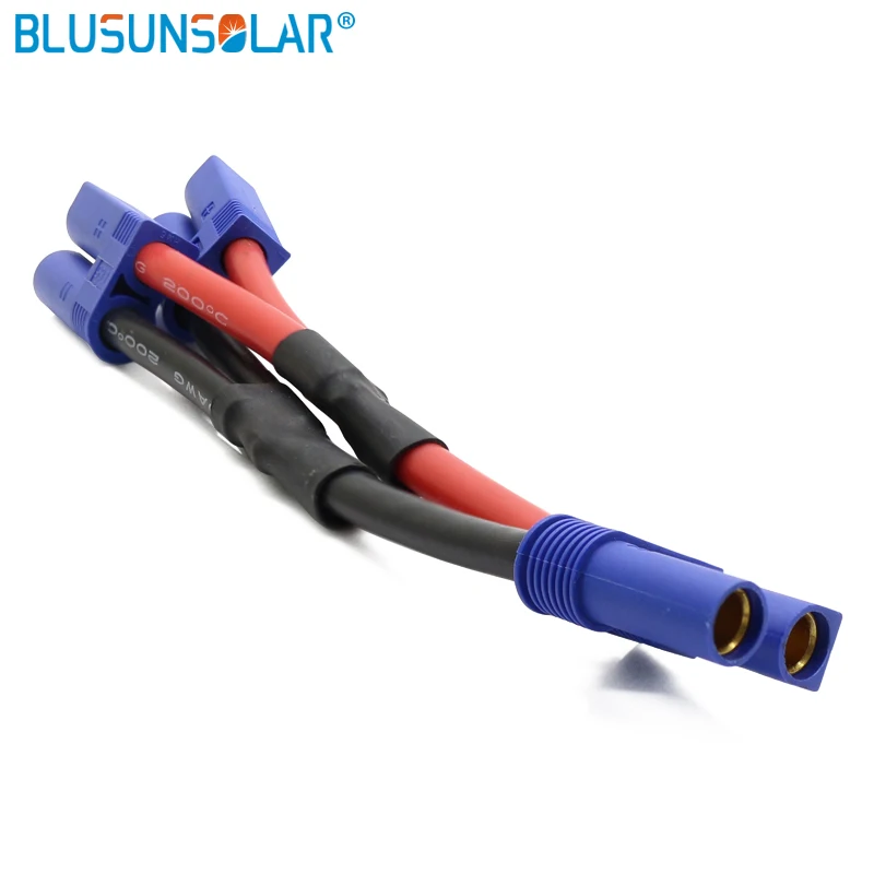 

10 pieces / lot High quality EC5 Parallel Type Y Charger Cable , Lipo Battery Connect Cable for RC Power Supply DZ0114