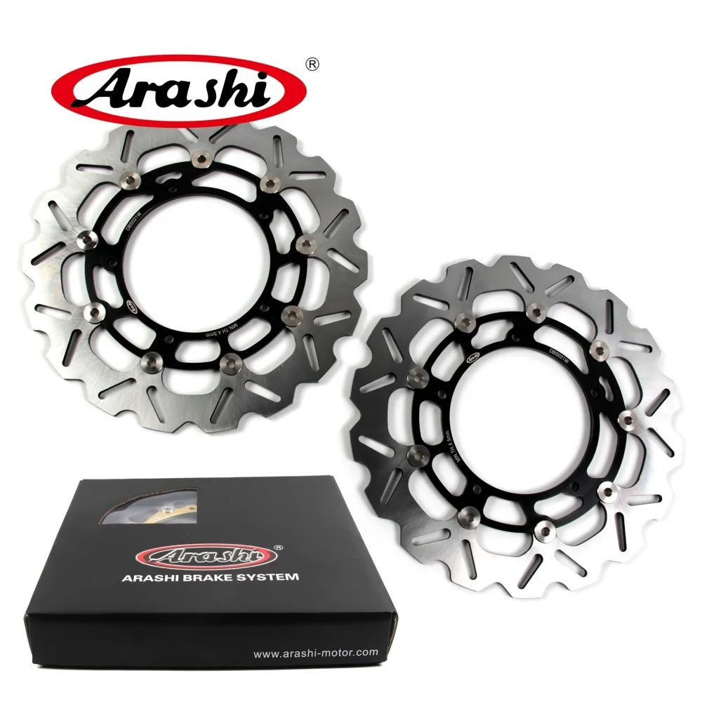 Arashi 1 Pair R1 2007-2011 CNC Floating Front Brake Disc Brake Rotors For YAMAHA YZF R1 1000 2007 2008 2009 2010 2011 R6 FZ8 цена Arashi 1 Pair R1 2007-2011 CNC Floating Front Brake Disc Brake Rotors For YAMAHA YZF R1 1000 2007 2008 2009 2010 2011 R6 FZ8 цены онлайн