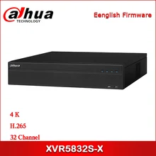 Dahua XVR5832S-X 32-канальный Penta-brid 1080P 2U цифровой видеорегистратор макс 32 канала входы ip-камеры, каждый канал до 8 МП