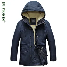 New 4XL Winter Men’s Parka Military Style Windproof Thermal Fleece Men’s Winter Jacket Brand Overcoat Men casacos masculino