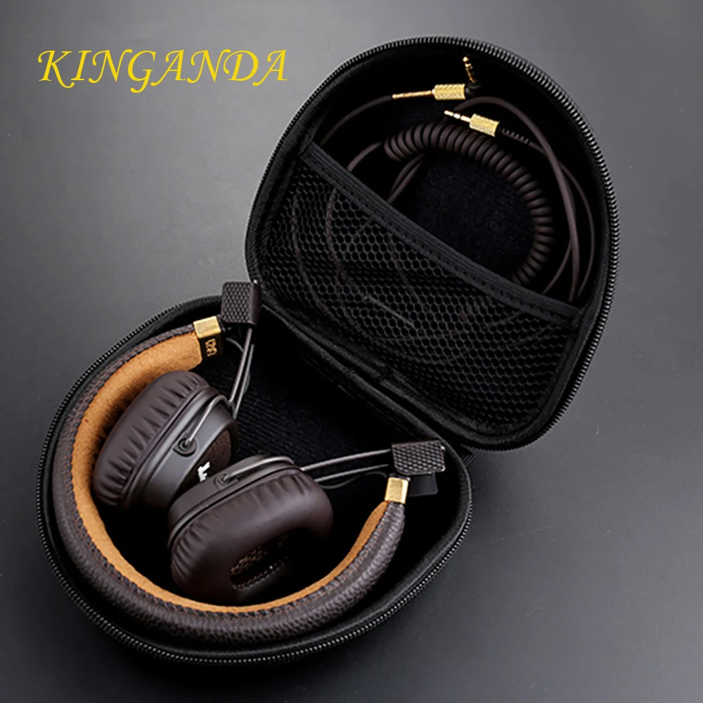 

Portable Headphone Cover Pouch Shock/Dust/ Waterproof Earphone Case Protective for Marshall Major Ear Headset Headphones