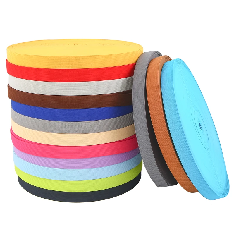 

5meters 20MM Colorfull nylon highest elastic bands garment trousers sewing Underwear Pants Bra Rubber Clothes Accessories DIY