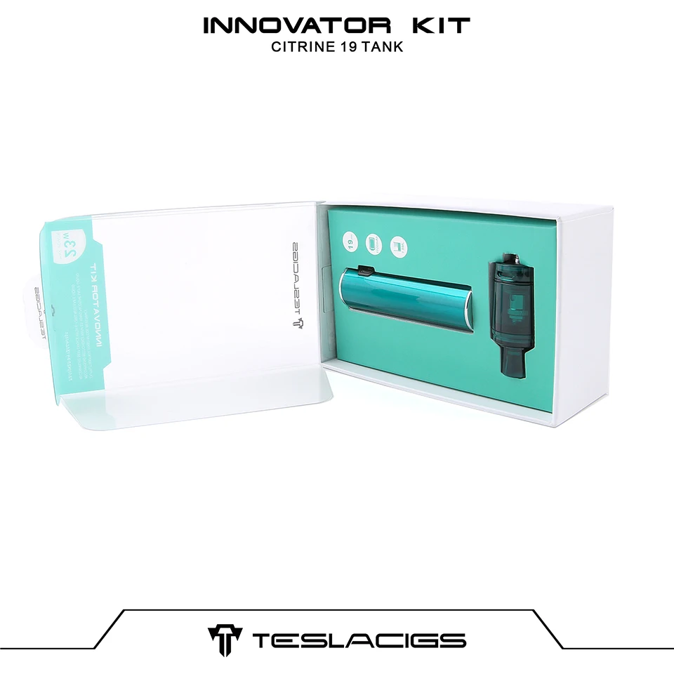 Original Tesla INNOVATOR Vape Pen Starter Kit Electronic Cigarettes Starter Kit 1.8ml capacity VS Smok 22 Light Edition caliburn (21)