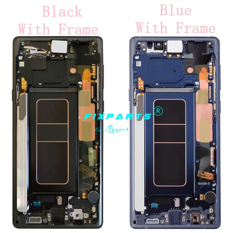 Samsung Galaxy Note 9 Lcd Display Touch Screen Digitizer Assembly Samsung note 9 n960 N950F N960D N960DS lcd with Frame (4)