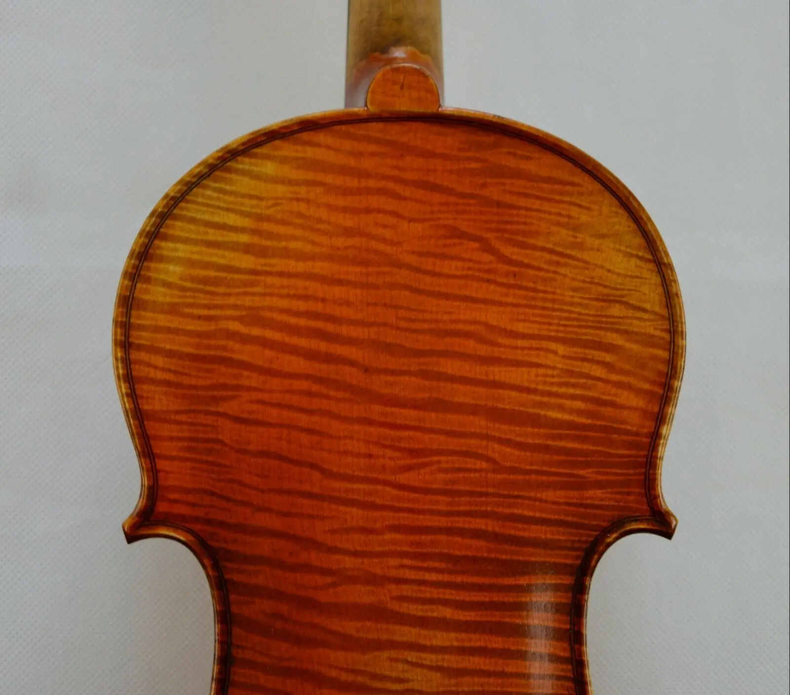 Удивительный звук скрипки Stradivari 1716 Messiah скрипка 1-P пламя обратно фактическая скрипка