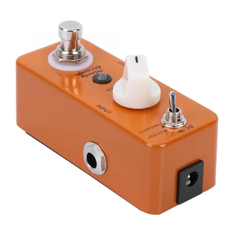 

Guitar High Quality Orange All-metal Housing Phaser Distortion Pedal Electric Guitar Accessories Best Gift For Friend Children