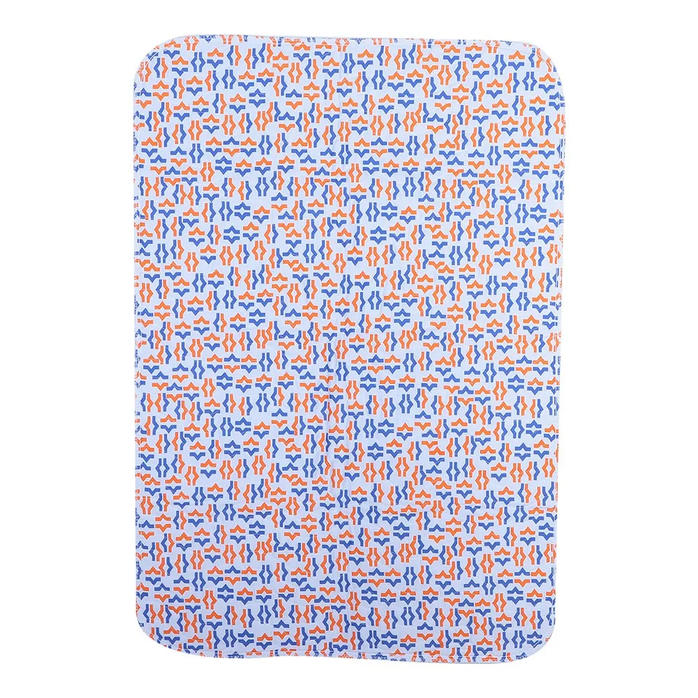 Многоразовая моющаяся Водонепроницаемая подкладка для детей и взрослых - Цвет: Orange Blue