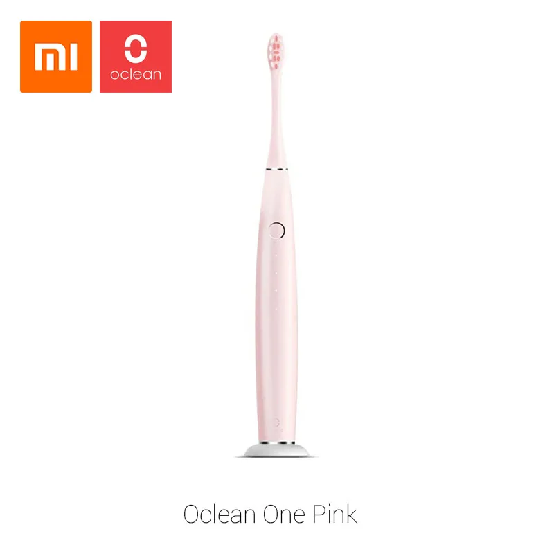 Xiaomi Mijia Oclean One sonic электрическая зубная щетка для взрослых Водонепроницаемая ультра звуковая Автоматическая быстрая зарядка зубная щетка Быстрая зарядка - Цвет: Oclean one Pink