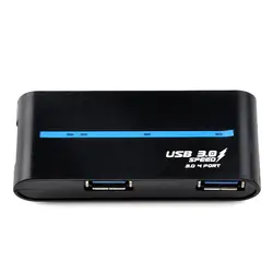 Высокое качество скорость USB 3,0 концентратор, новый тип 4 порты концентратор, поддержка 1 ТБ жесткий диск портативных ПК