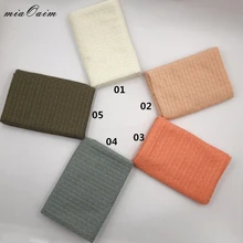 5 шт/лот ткань вязаная эластичная Новорожденный ребенок фотография Реквизит фотография фон одеяло для новорожденных фотосессии корзина Stuffer