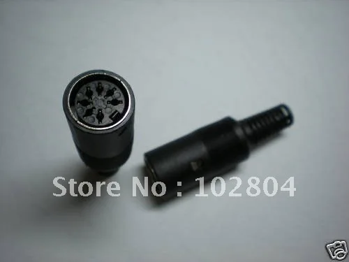 

DIN Jack Connector 7 Pin with Plastic Handle 6 pcs per Lot