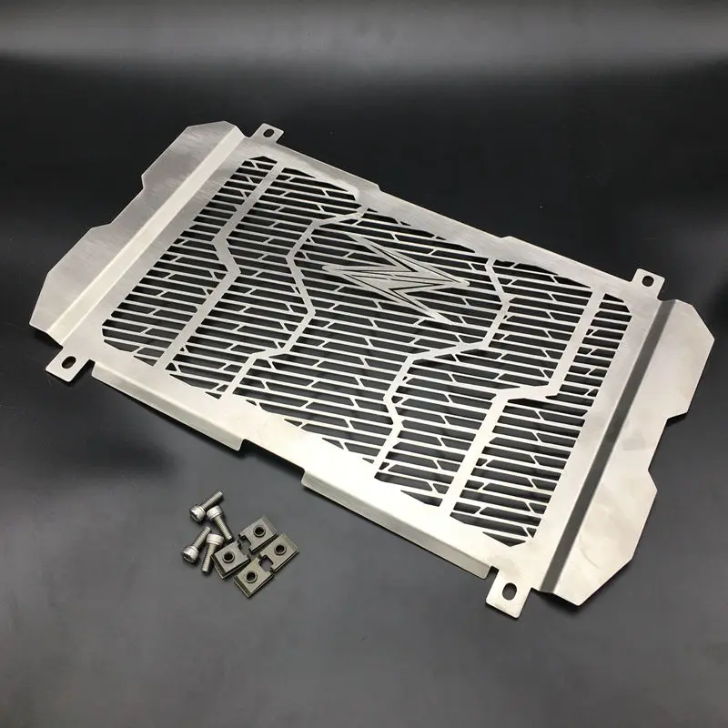 

Chrome Motorcycle accessories Engine Radiator Bezel Grille Protector Grille Guard Cover For Kawasaki Z900 2017