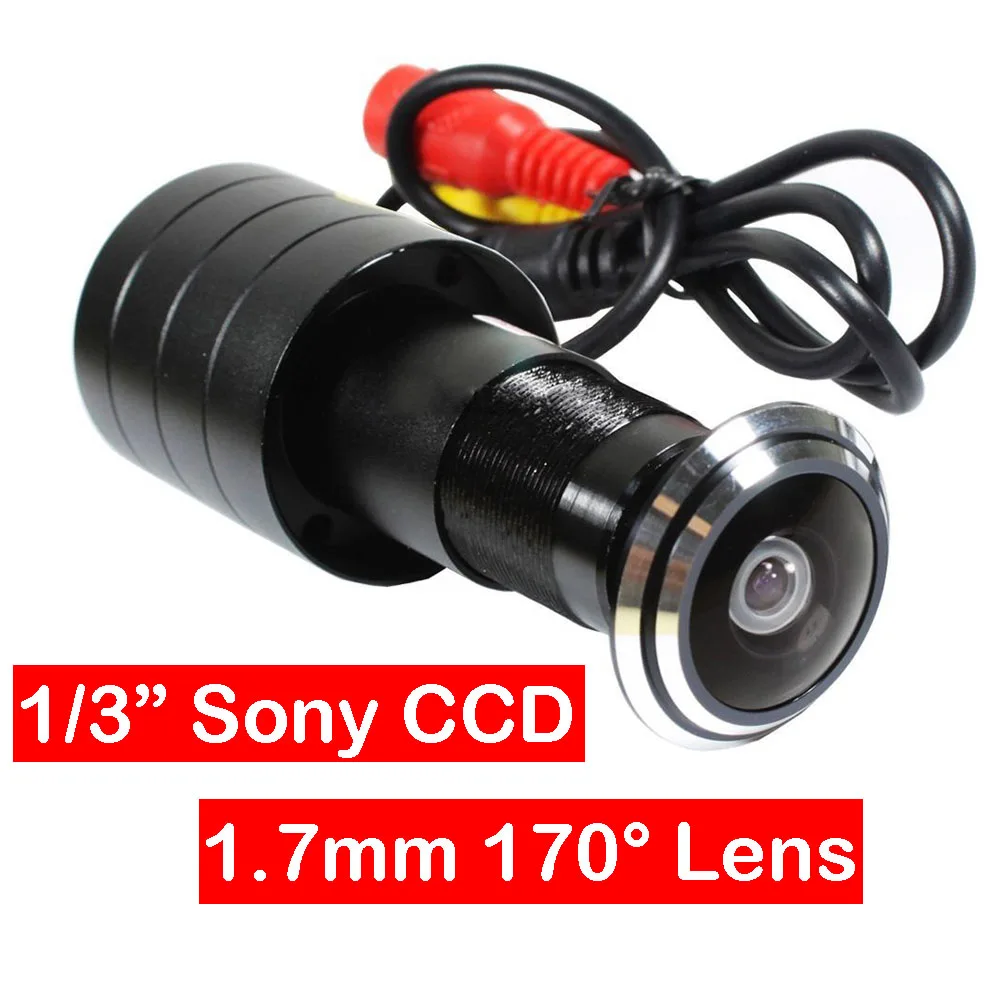 Mini 170 CCD Wide Angle Mini Door Eye Hole Peephole Camera CCTV