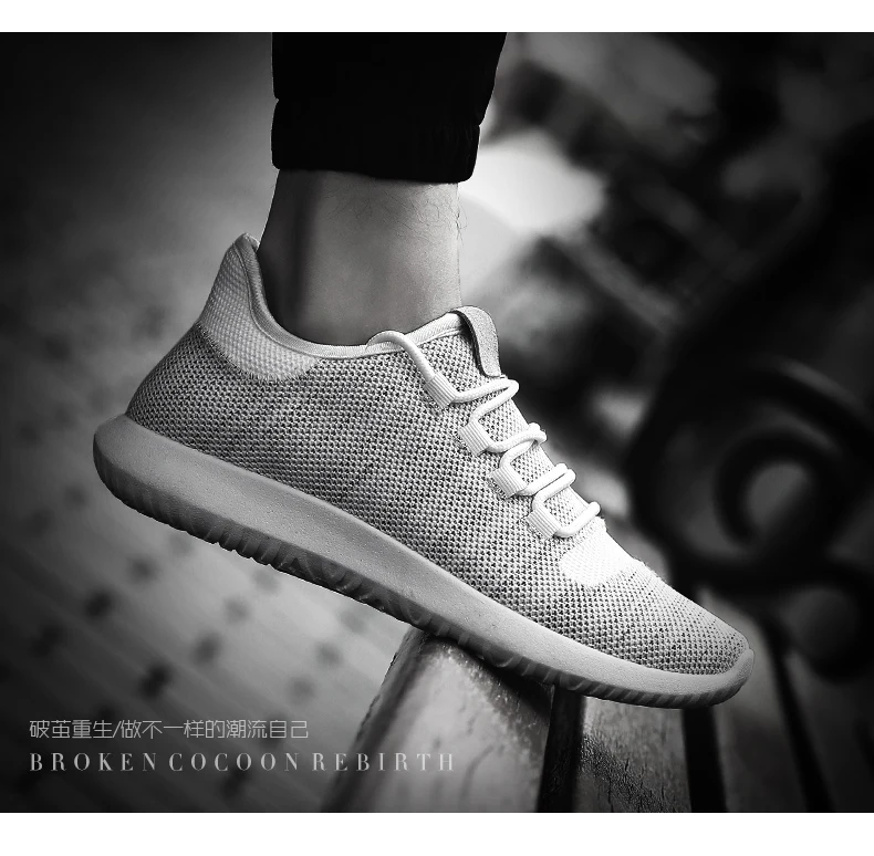 Socone Men Anti-slip Walking Shoes Light Weight Black Sneakers Summer Cool Breathable Relaxed Athletic Sport Shoes Men (15)