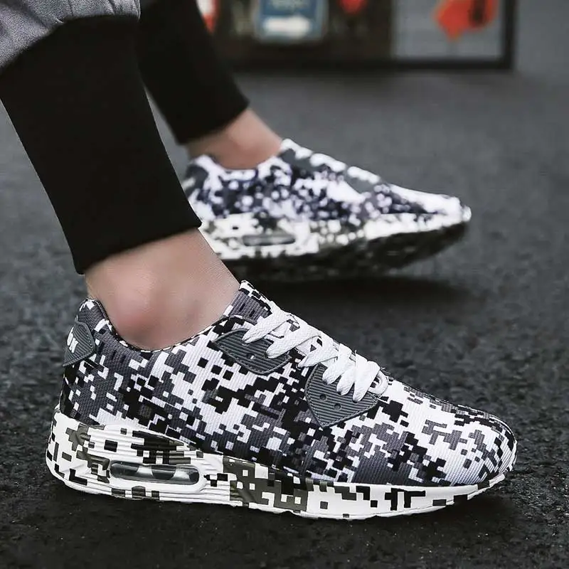 

MWY Hot Sale Shoes Man Sneakers Camouflage Casual Shoes Men Breathable Comfortable Flat Shoes Men Zapatillas Deportivas Shoes