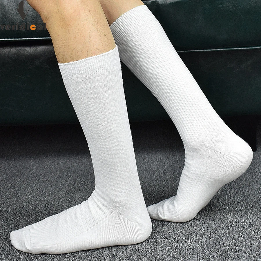 VERIDICAL 5 pairs/lot man short socks business solid work socks Good ...