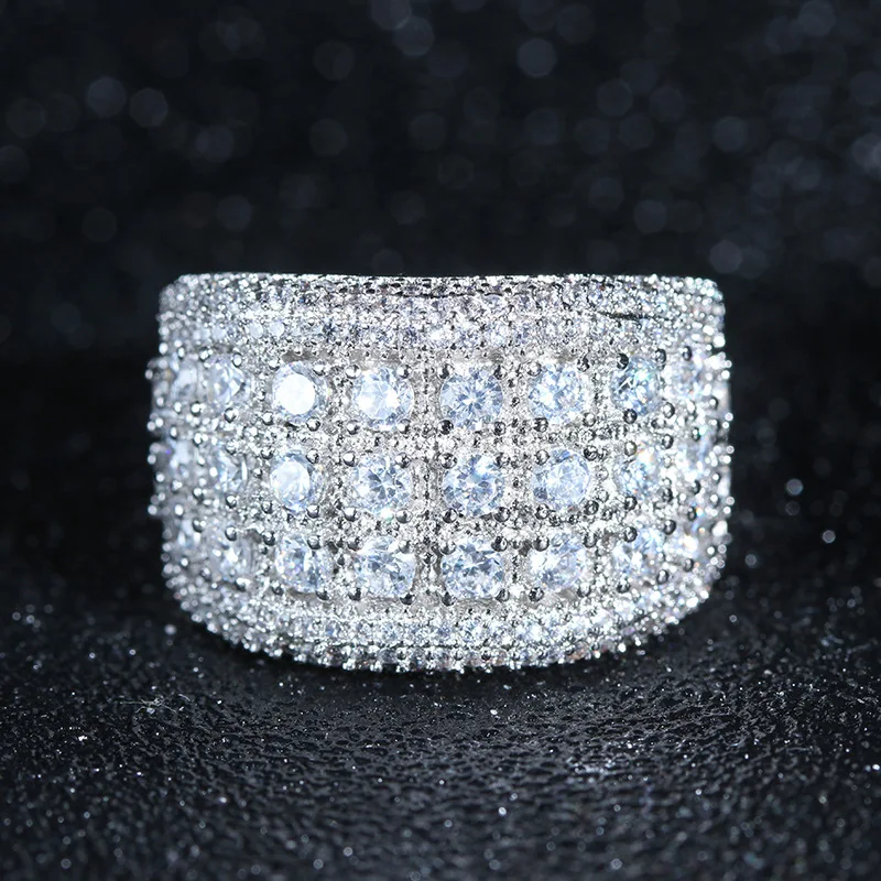 sterling  cubic zirconia rings for women jewelry (9)