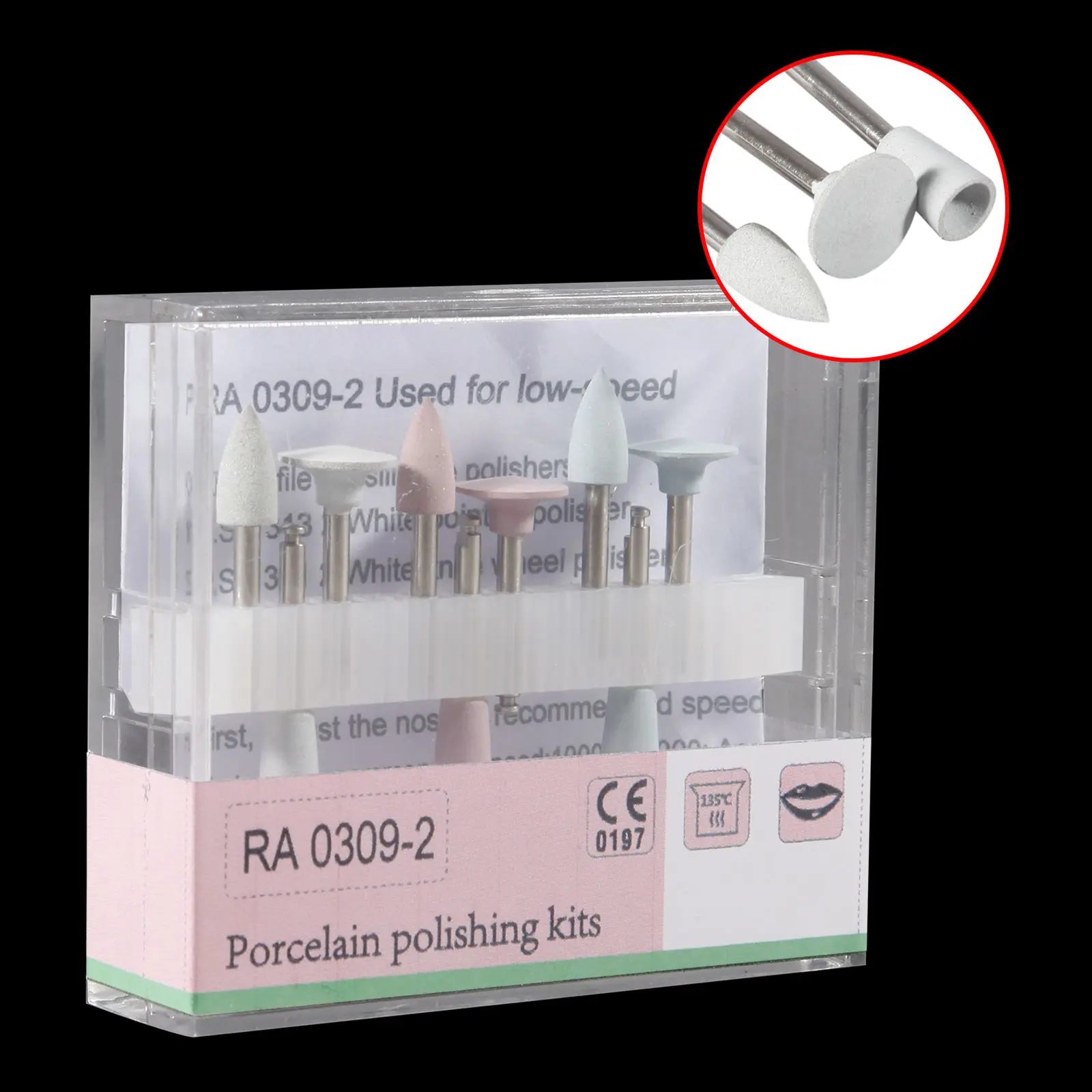 RA0309 2 Dental Composite Polishing Kit for Low speed Handpiece Contra