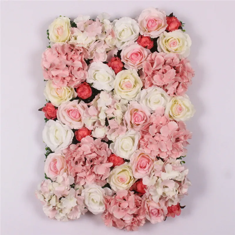 40 см* 60 см Искусственный цветок розы настенный Свадебный креативный фон стены деко поддельный цветок отель Добро пожаловать праздник деко - Цвет: B