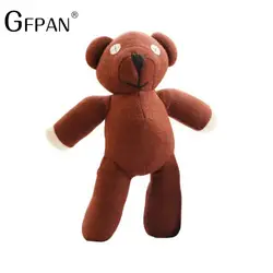 1 шт. 35 см Натуральная Мистер Бин Мишка тактика мягкая игрушка творческий медведь милые плюшевые игрушки куклы на день рождения подарок для
