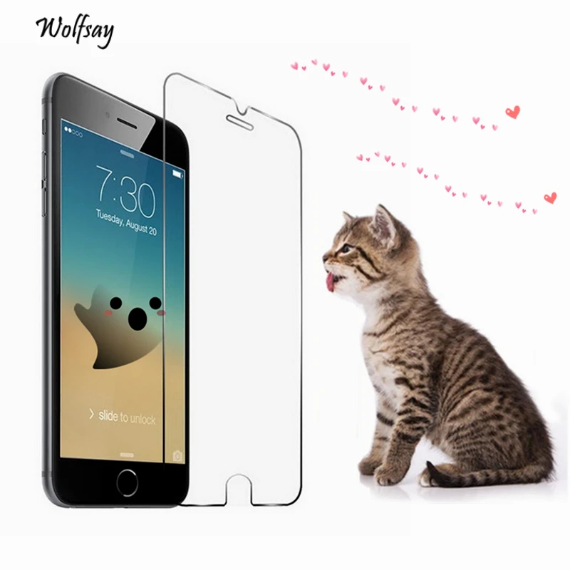 2pcs For Tempered Glass iPhone 6s Screen Protector For iPhone 6 Glass Film For iPhone 6 Protective Film For iPhone 6 Wolfsay 2pcs For Tempered Glass iPhone 6s Screen Protector For iPhone 6 Glass Film For iPhone 6 Protective Film For iPhone 6 Wolfsay