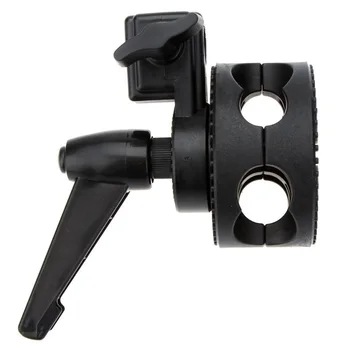 

TTKK Brand New Single Grip Swivel Head Bracket Clamp for Photo Studio Boom Arm Reflector Holder Stand
