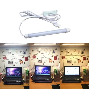 

5V USB 2M LED Strip Bar USB LED Desk Table Lamp Light for Bedside Book Reading Study Office Work Children Night Light